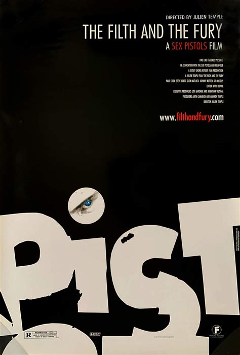 Buy THE FILTH AND THE FURY MOVIE 1 Sided ORIGINAL FINAL 27x40 THE SEX PISTOLS Online At