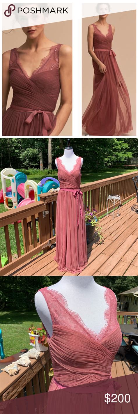 Anthro Bhldn Hitherto Pink Cherry Fleur Dress Nwot Dresses Clothes