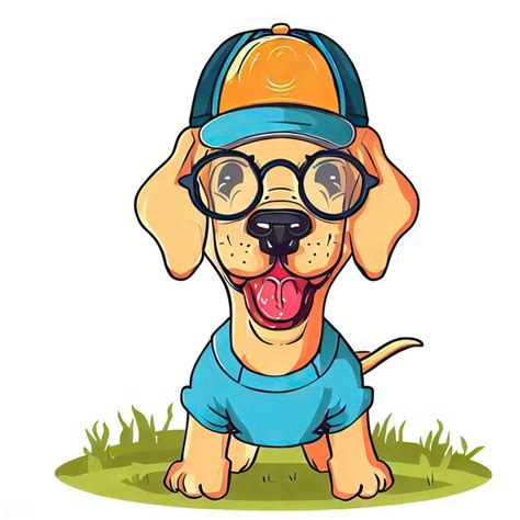 Premium Ai Image Great Dane Chic Chronicles Hat And Glasses Adventure