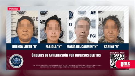 Son cumplimentadas cuatro órdenes de aprehensión por div El Mexicano