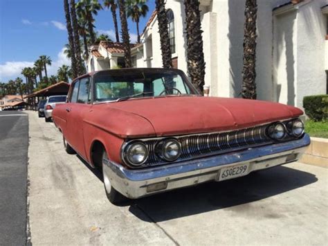 Mercury Monterey Sedan 1961 Red For Sale. 1J67Z509376 1961 Mercury Monterey