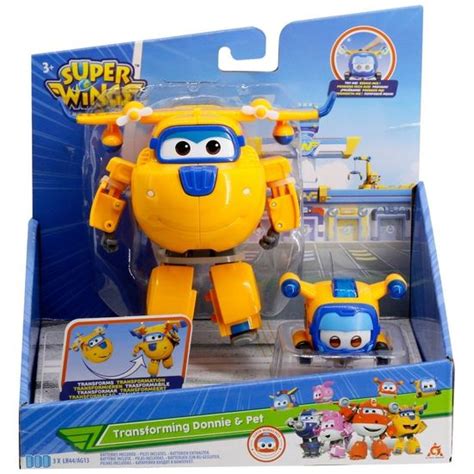 Alpha Group Super Wings Transforming Donnie A Super Pet Donnie MALL SK