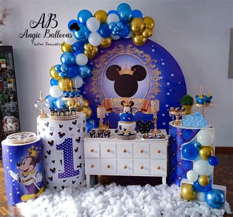 Mickey Pr Ncipe Decoraciones Fiesta Mickey Mouse Mickey Mouse