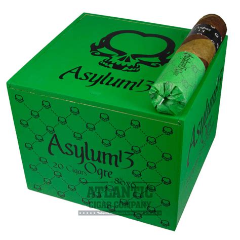 Asylum 13 Ogre Cigars Barber Pole 70x7 Atlantic Cigar Co