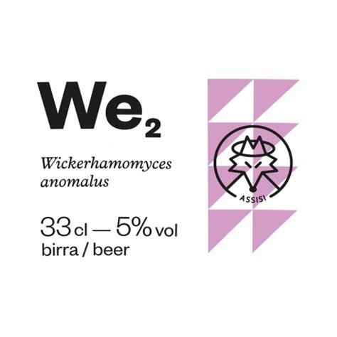 WE2 - WICKERHAMOMYCES ANOMALUS - Birra dell'Eremo - Untappd