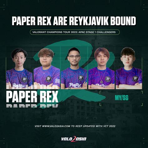 Paper Rex Qualify For 2022 Vct Masters Reykjavik Over Bleed Esports