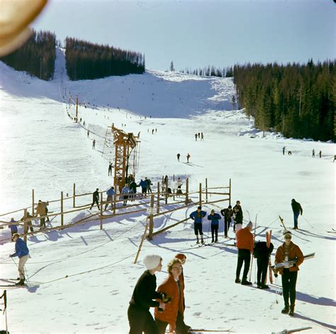 Poma Lift, circa 1963-1964 | Gold Mining to Gold Medals: A Century of ...