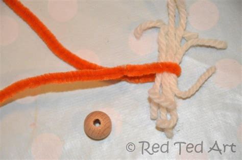 Pipe Cleaner People Red Ted Arts Blog