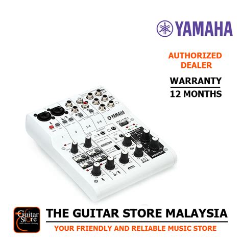 Yamaha Ag06 Mk2 6 Channel Mixer And Usb Audio Interface White Ag 06