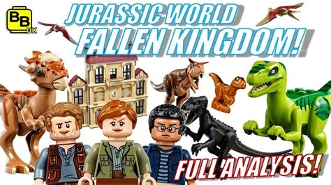 Full Lego Set Analysis Jurassic World Fallen Kingdom Youtube