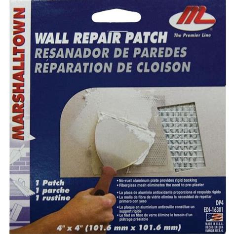 Marshalltown 4 In X 4 In Drywall Repair Patch In The Drywall Repair Patches Department At