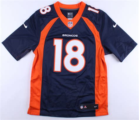 Peyton Manning Signed Broncos Jersey (Fanatics Hologram) | Pristine Auction