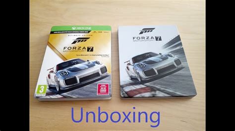 Unboxing Forza Motorsport Ultimate Edition Gameplay Youtube