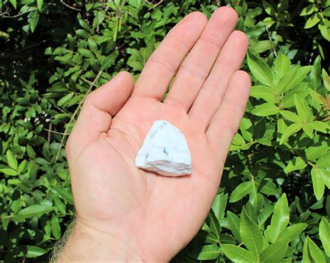 White Howlite Rough Natural Stones Choose How Many Pieces Premium
