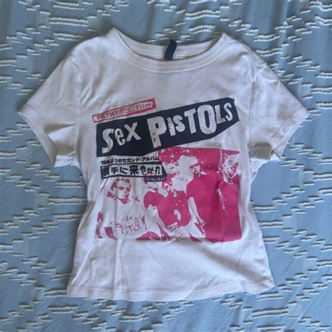 Sex Pistols Baby Tee Size S Msg Me With Any Depop