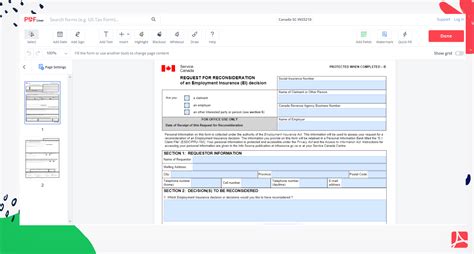 Ins5210 Form Request For Reconsideration Blank Pdfliner