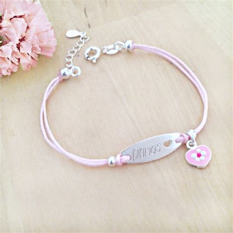 Pulsera Personalizada Con Nombre Para Ni A Bellota Color