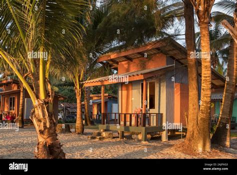 Beautiful tropical beach house in Thailand Stock Photo - Alamy