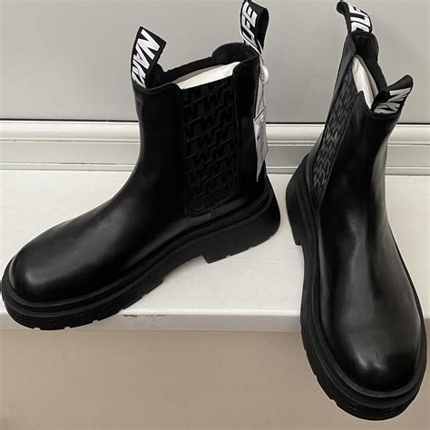 Naked Wolfe Men S Black Boots Depop