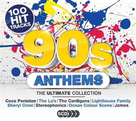 90s Anthems The Ultimate Collection Cd Box Set Free Shipping Over