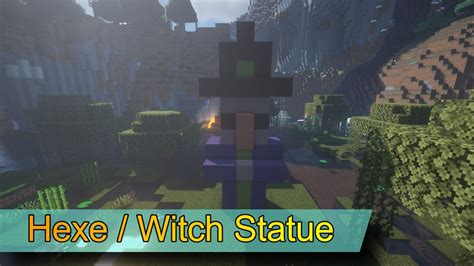 Wie Baut Man Eine Statue In Minecraft I Minecraft Statue Bauen I Hexe