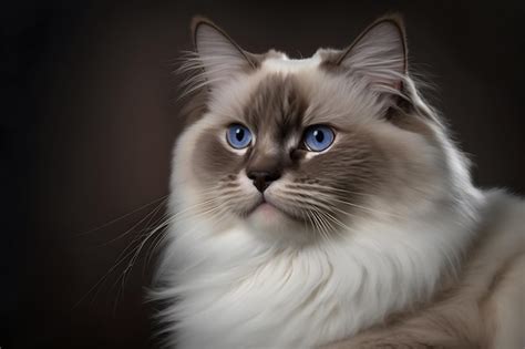 El Gato Ragdoll Es Una Raza De Gato Foto Premium