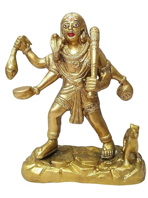 Buy Vinayakmoorti Kal Bhairav Murti Bhairav Baba Brass Kal Bhairav