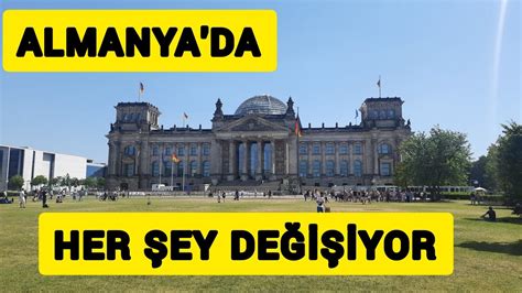 Almanya da Her Şey Değişiyor Hükümet Anlaştı YouTube