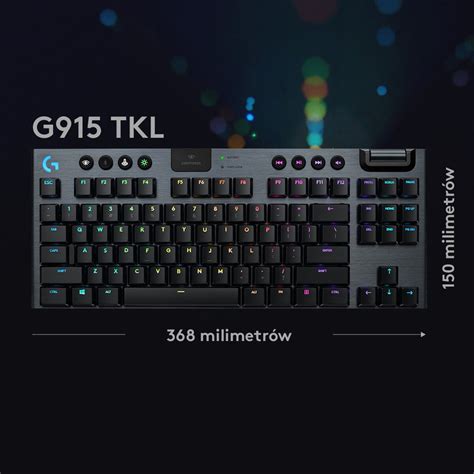 Klawiatura Logitech G Tkl Lightspeed Linear Cena Opinie Dane