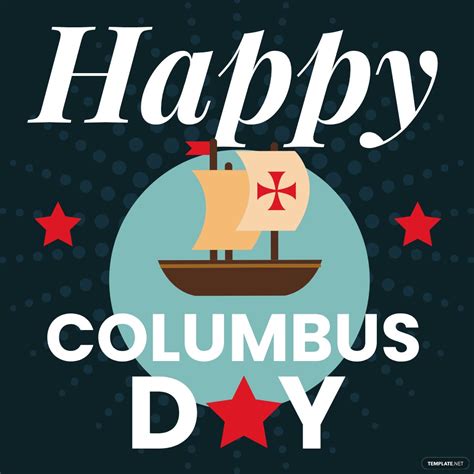 Columbus Day Design Vector In  Psd Illustrator Svg Eps Png