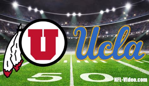 Utah vs UCLA Football Week 6 2022 Full Game Replay NCAA College ...