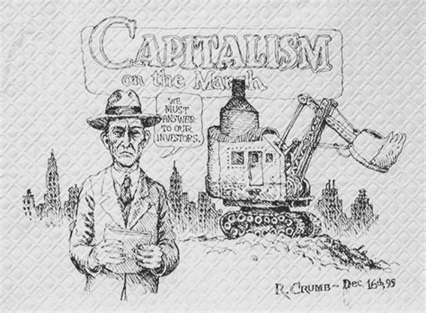 Modernism Artists Robert Crumb Capitalism On The March