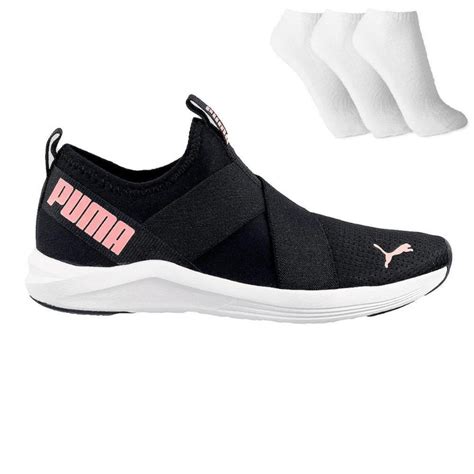 Tênis Puma Slip On Prowl Bdp 3 Pares De Meia Feminino Centauro