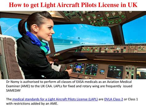 PPT - How to get Light Aircraft Pilots License in UK PowerPoint Presentation - ID:7779399