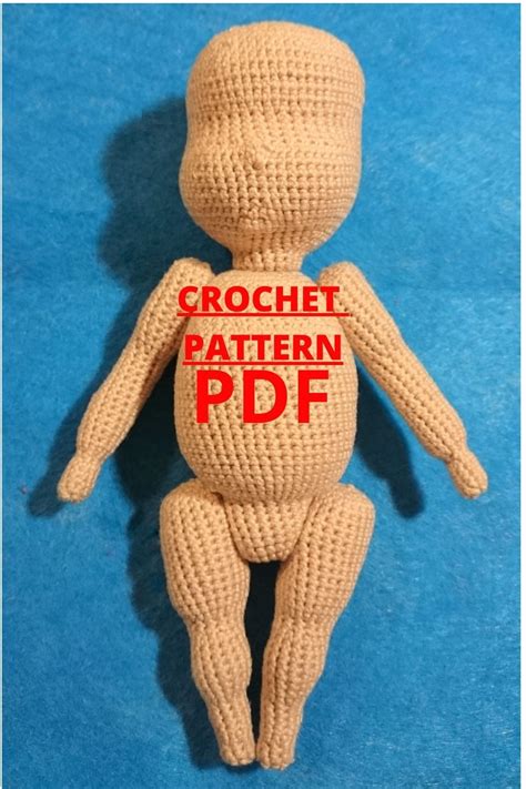 Crochet PATTERN Newborn Doll Body In English Handmade Doll Etsy In