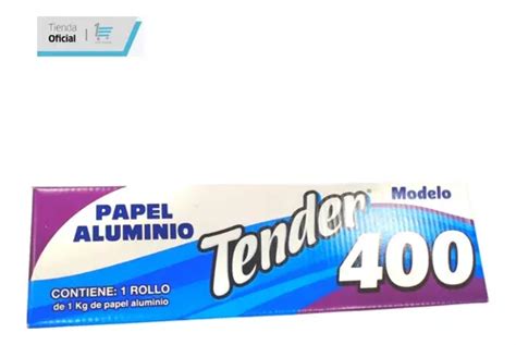 Papel Aluminio Resistente Maxima Tender Mod 400 Rollo D 1 Kg Meses