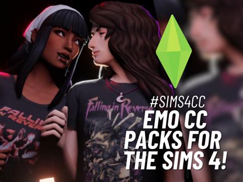 Dark And Edgy Pieces Of Emo Cc For The Sims 4 Artofit