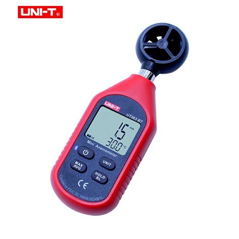 UNI T UT363BT Wind Speed Meter Digital Bluetooth Pocket Size Anemometer