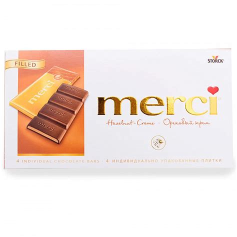 Купить шоколад Merci в Москве с доставкой недорого