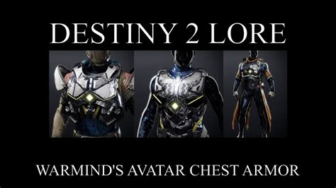 Destiny Lore Season Of The Seraph Warmind S Avatar Chest Armor