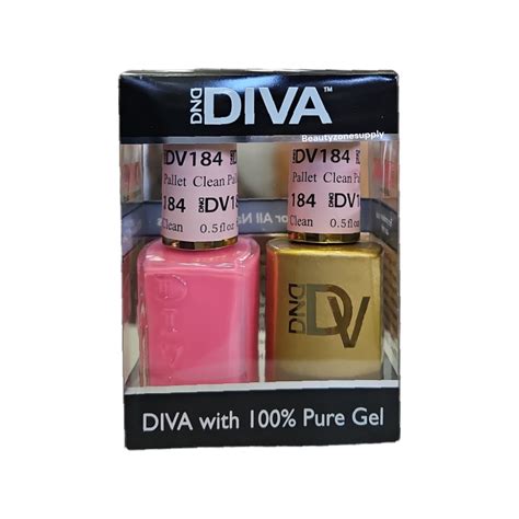 Dnd Diva Duo Gel And Lacquer 184 Clean Pallet Beauty Zone Nail Supply