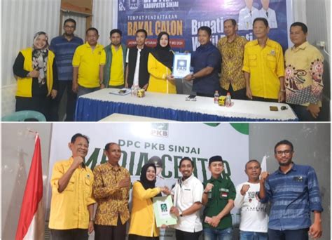 Kantongi Mandat DPP Golkar Andi Kartini Daftar Bacalon Bupati Sinjai