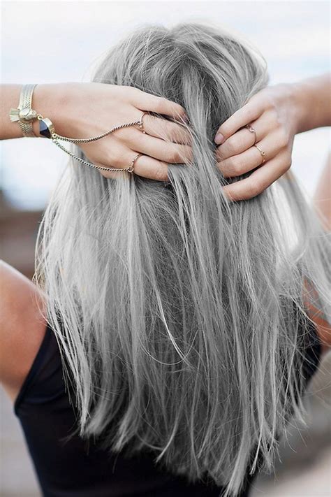 Graue Haare So Schaffen Sie Grautöne In Den Haaren Zenideen Fall