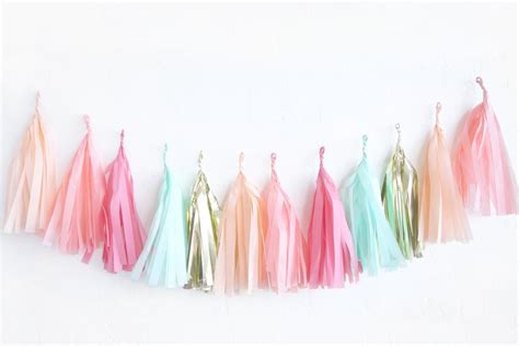 Birthday Party Tassels Tassels Garland Tassels For Organic Balloons