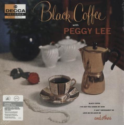 Peggy Lee Black Coffee With Peggy Lee Gram Vinyl Sealed Us Vinyl