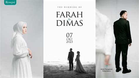 Live Streaming Resepsi Pernikahan Farah Dimas YouTube