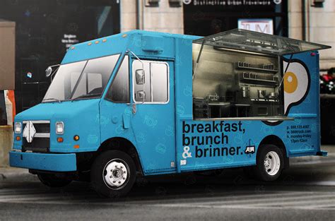 Breakfast, Brunch & Brinner Food Truck Branding on Behance