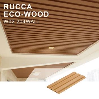 Rucca Wpc Pvc Wood And Plastic Composite New Waterproof And