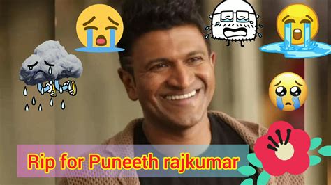 Rip Puneet Rajkumar Rest In Peace Puneet Rajkumar Youtube