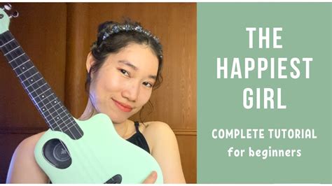 BLACKPINK The Happiest Girl UKULELE TUTORIAL By Chairia Tandias